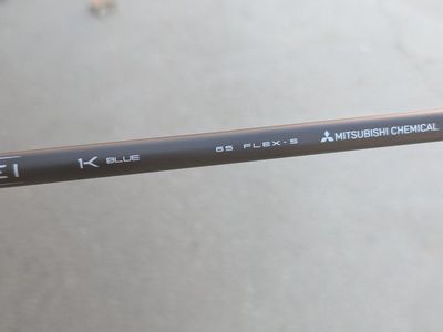 Mitsubishi Chemical Tensei 1K Blue 65 Stiff Golf Driver Shaft w/ Srixon ZXi Adapter
