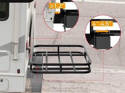 New RV Bumper Mounted Cargo Carrier