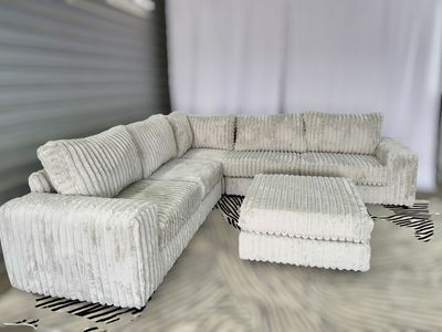 ASHLEY MODEL OVERSIZED MODULAR SECTIONAL + OTTOMAN – MADE TO ORDER