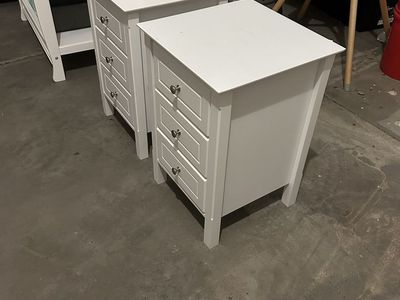 3 Drawer Nightstand - Set of 2
