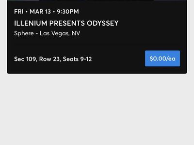 Illenium @ The Sphere 3/13