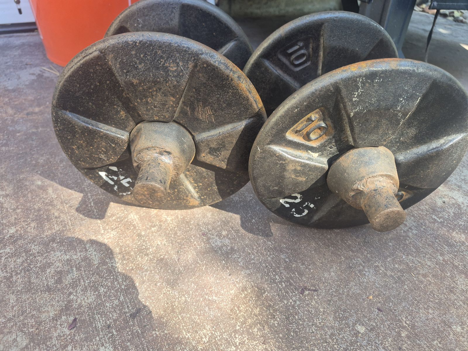 Pair of 25lb Dumbbells (50lbs total)
