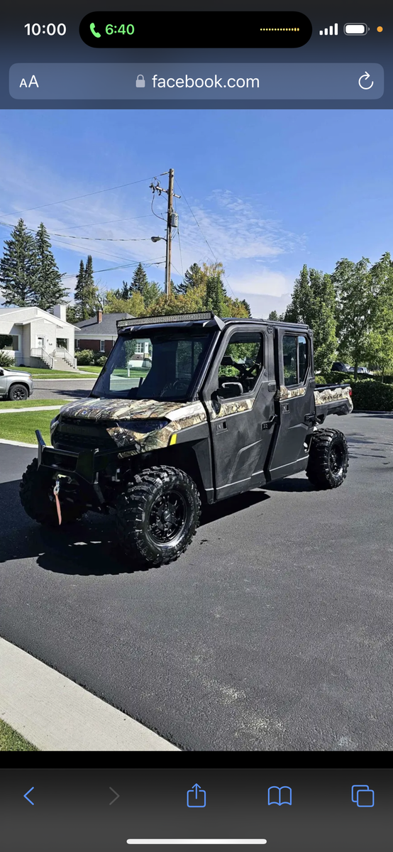 Polaris Ranger Crew 1000 XP