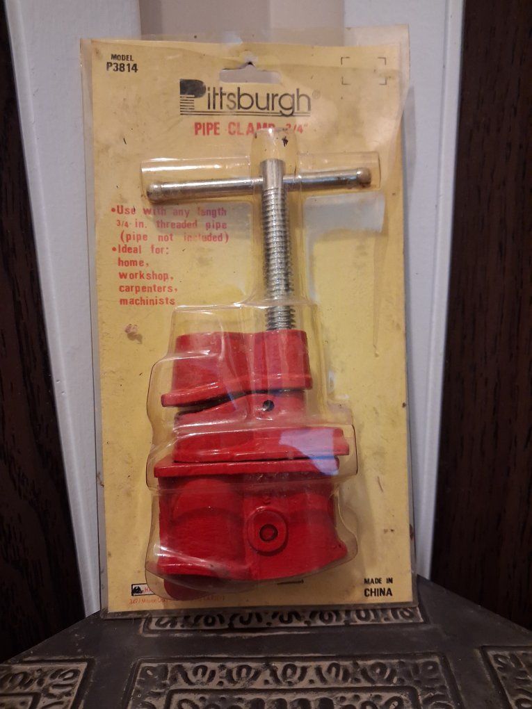Vintage Pittsburgh 3/4 inch Pipe Clamp Model P3814 New in Package