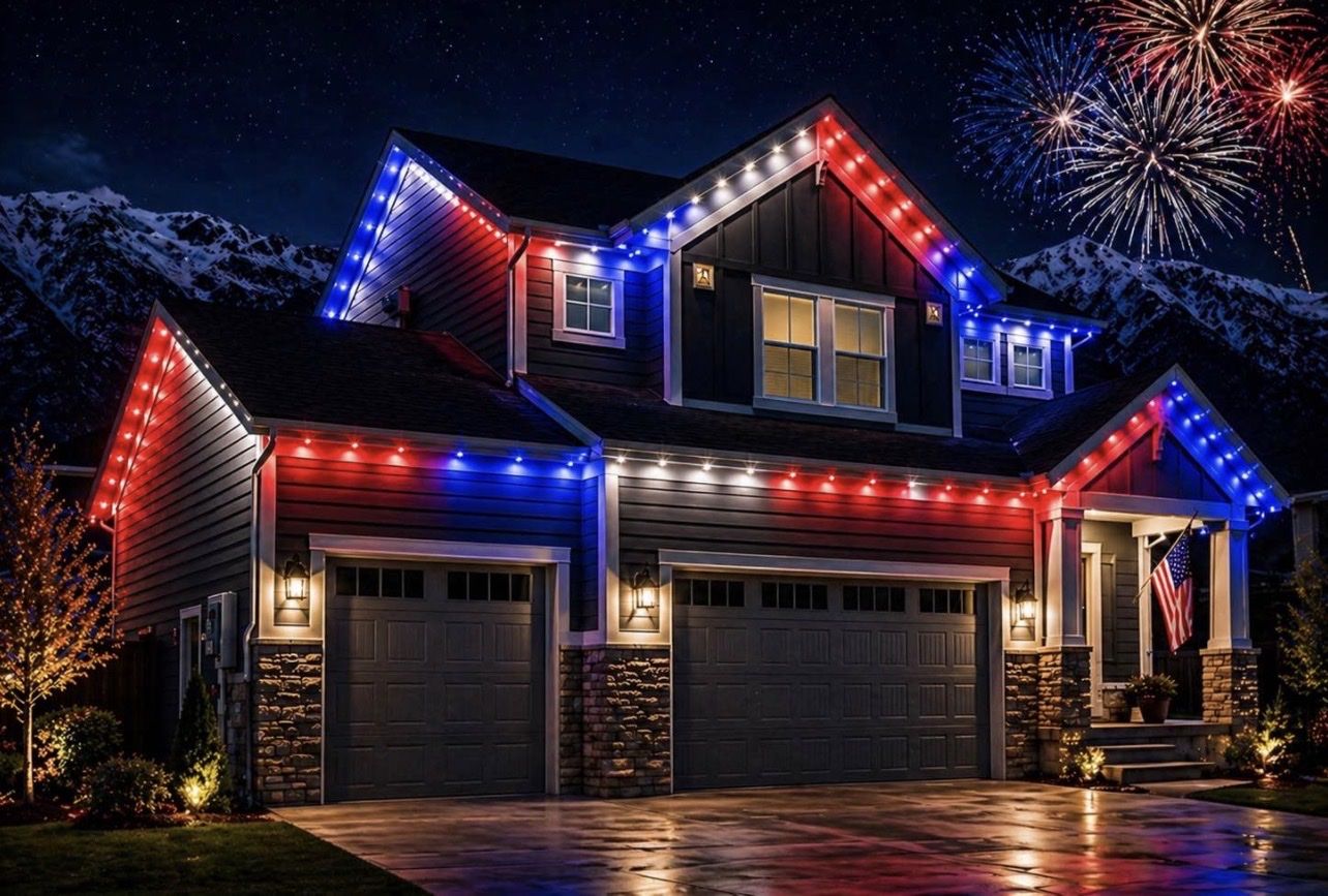 Permanent Lights. Halloween-Christmas and more !!!