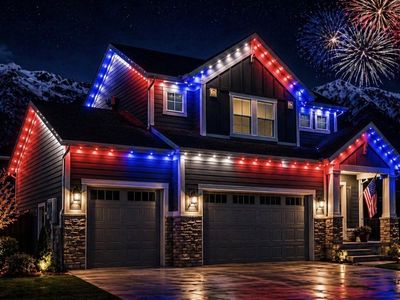 Permanent Lights. Halloween-Christmas and more !!!