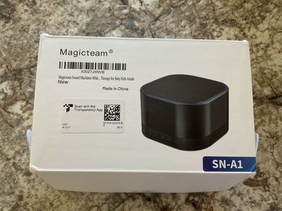 Magicteam SN-A1 White Noise Sound Machine for Baby, Kids & Adults - Sleep Therapy Device