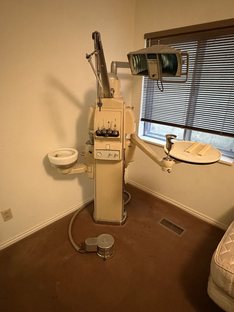 Vintage 1960s Ritter Century Model J Dental Unit – Complete & Working – Rare $1400 cash/venmo in Provo