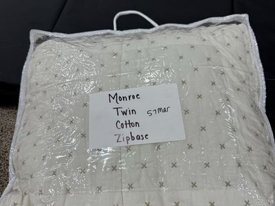 Beddys TWIN Monroe Cotton Zipbase