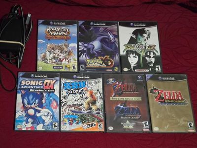Nintendo Gamecube game bundle including Zelda Ocarina of Time! Trades considered!