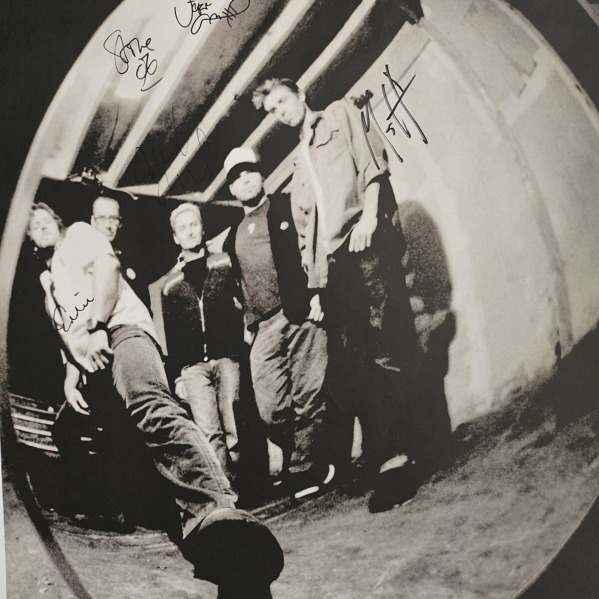 Pearl Jam Rear View Mirror Signed Poster