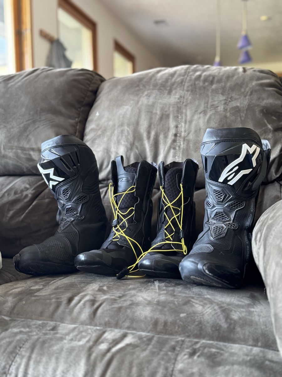 alpinestars vented r supertech boots