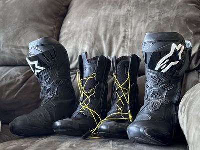 alpinestars vented r supertech boots