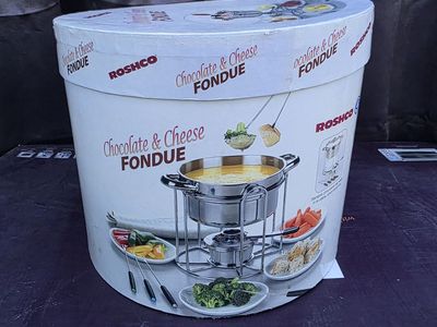 Roshco Chocolate & Cheese Fondue Set