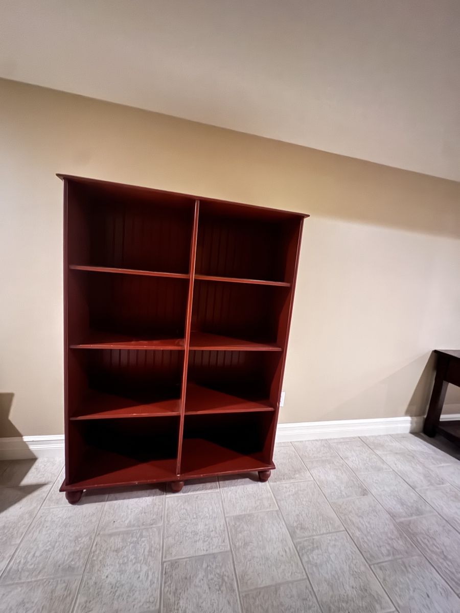 Solid Wood Bookcase/Display Shelf