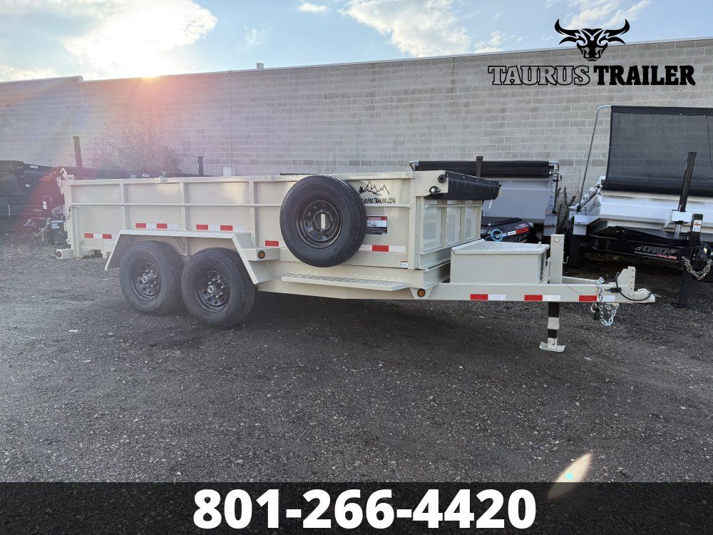 7x14 Snake River Dump Trailer