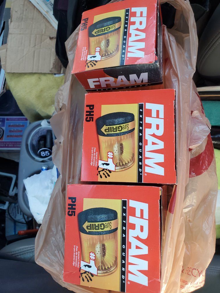 Fram Extra Guard SureGrip Oil Filters (Set of 3), Each