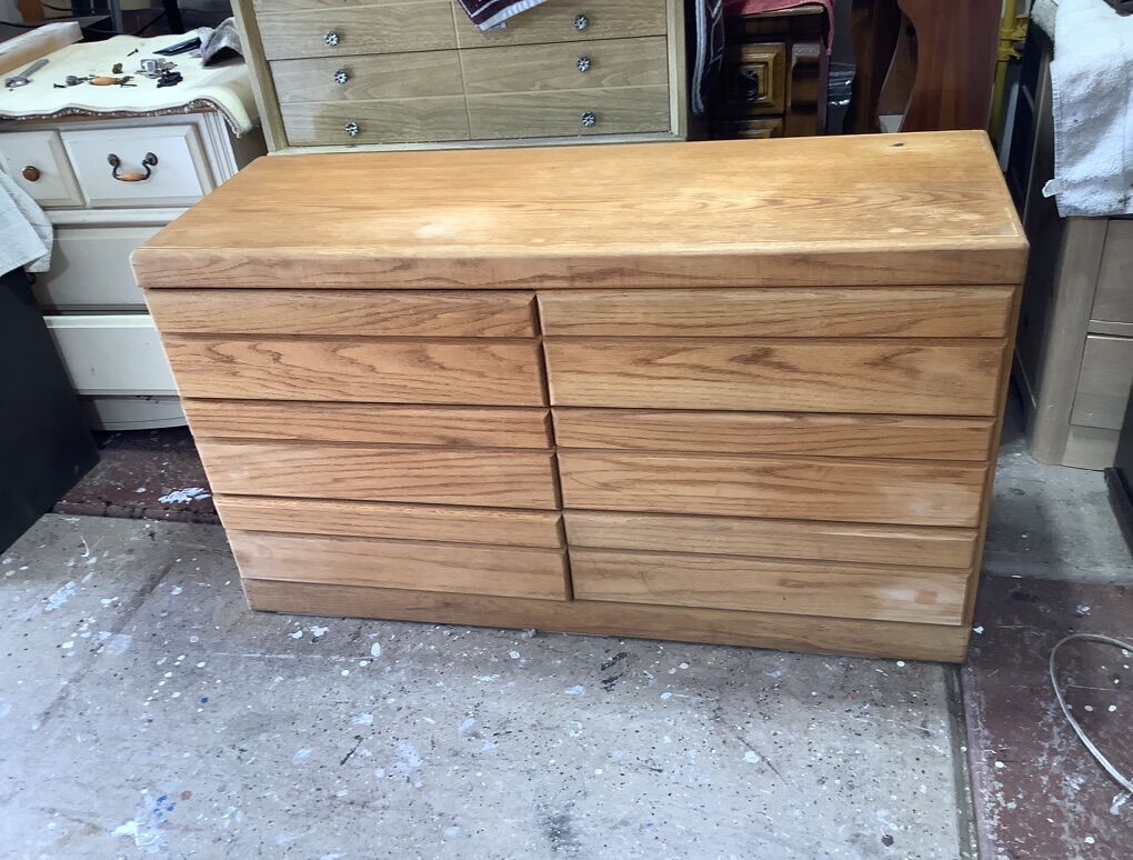 8 Drawer All Wood Dresser