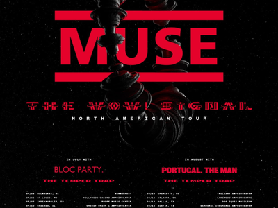Muse - The Wow! Signal Tour (TWO AISLE SEATS)