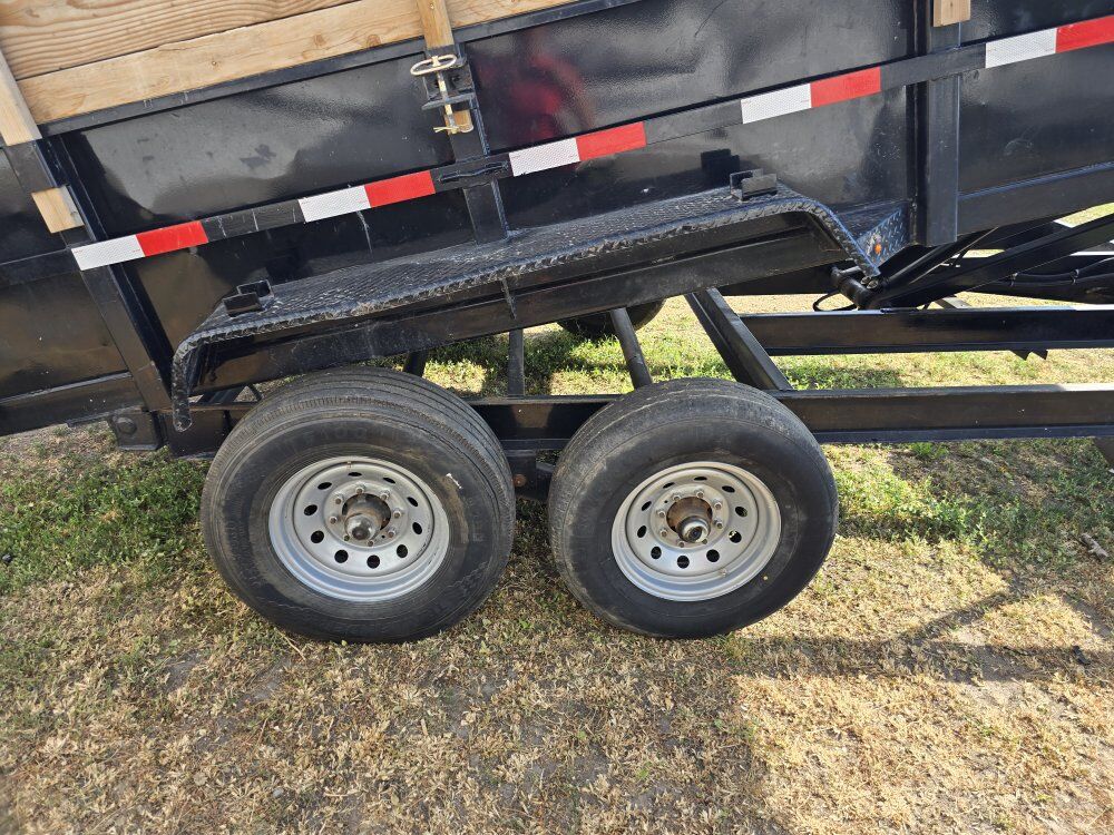 2024 Gatoemade dump trailer 8x14