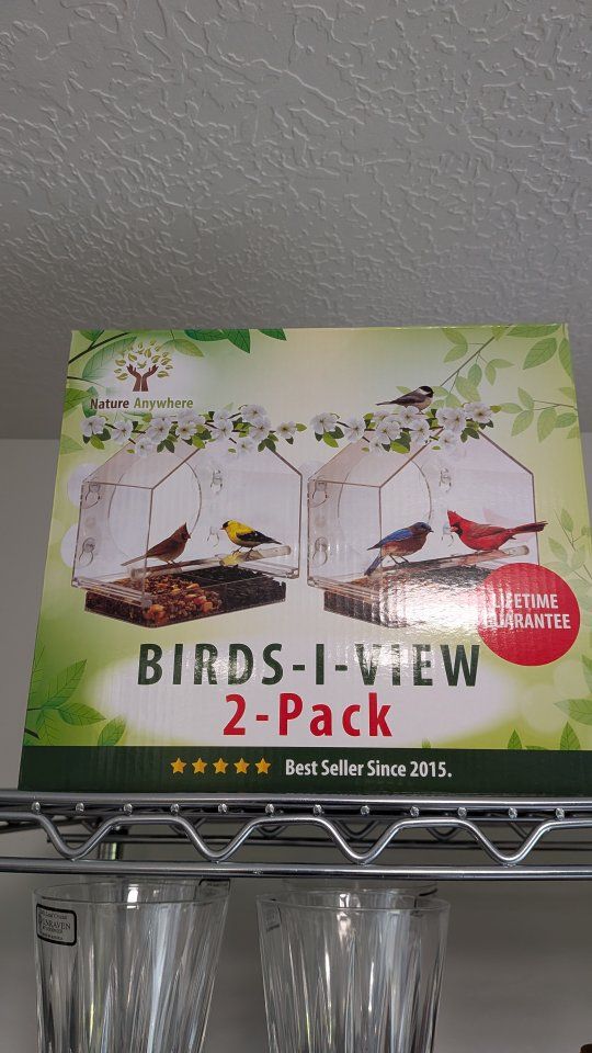 Bird feeder for window brand new