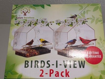 Bird feeder for window brand new