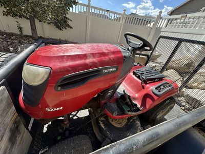 Craftsman YS4500 Riding Lawn Tractor - $50