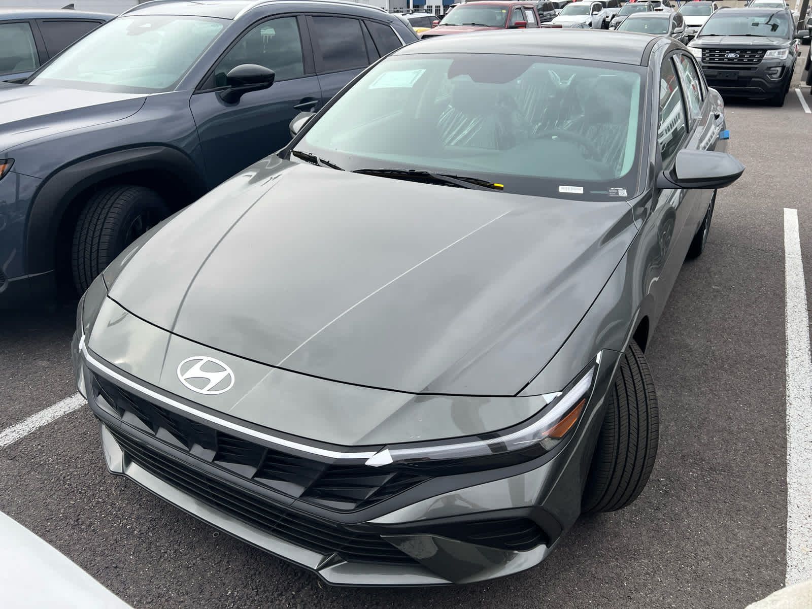 2026 Hyundai Elantra Hybrid Blue