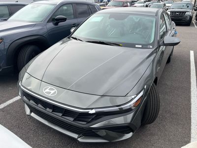 2026 Hyundai Elantra Hybrid Blue