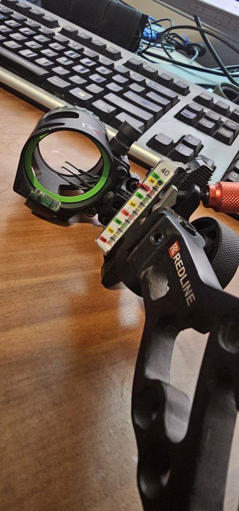 Redline Archery Bow Sight 3 Pin Slider