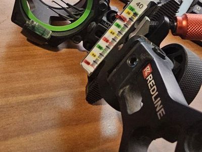 Redline Archery Bow Sight 3 Pin Slider