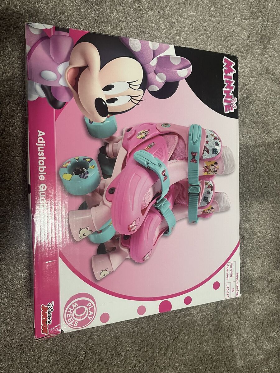 Minnie Mouse Adjustable Quad Skates