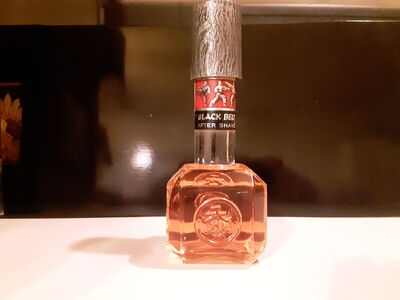 Vintage Black Belt After Shave 1968 4oz Bottle