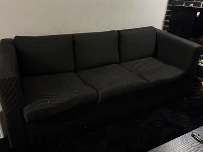 Black Couch Set