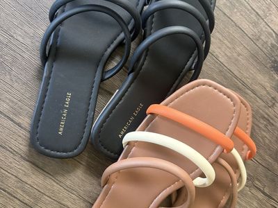 Womens American Eagle Strappy Sandals