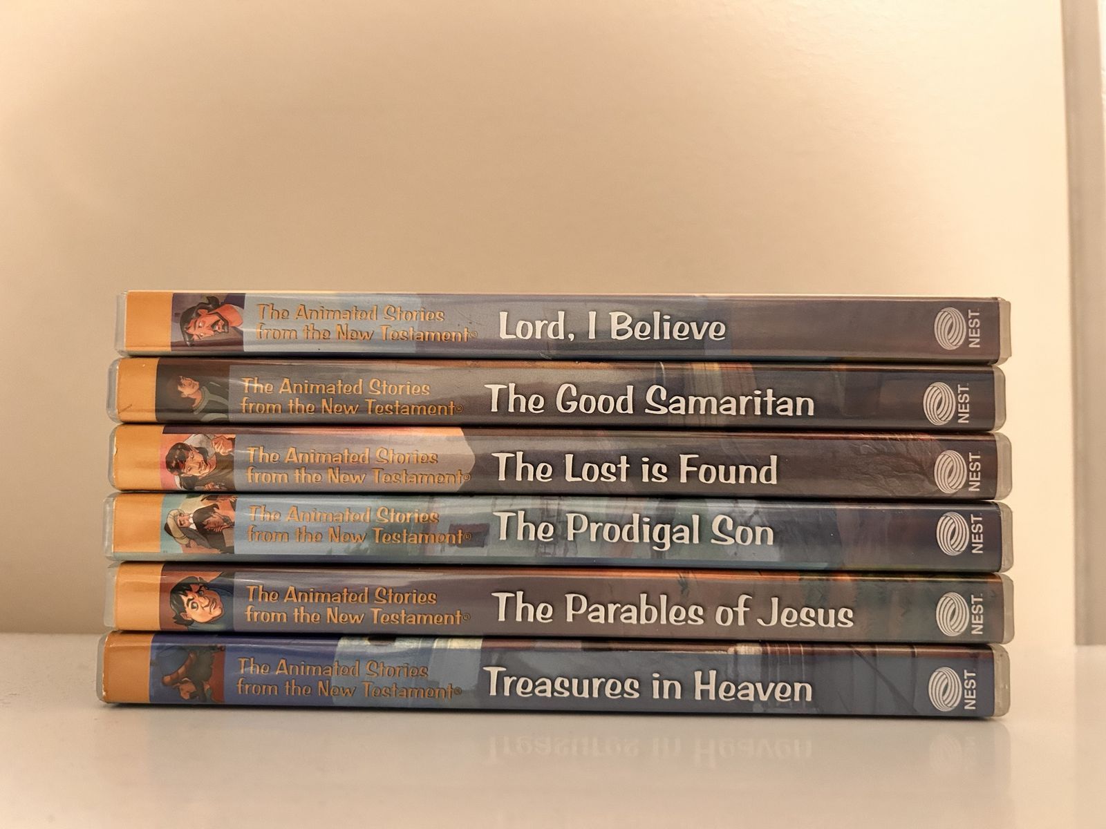 Living Scriptures/Nest Animated Stories from the New Testament - Vol. 2 (Lot of 6 DVDs)