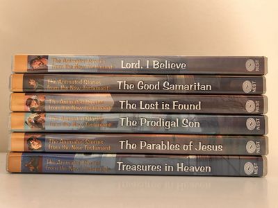 Living Scriptures/Nest Animated Stories from the New Testament - Vol. 2 (Lot of 6 DVDs)