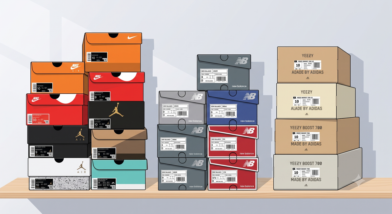 BACK TO SCHOOL SHOES NIKE JORDAN YEEZY YZY NB NEW BALANCE