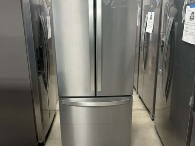 NEW WHIRLPOOL 30 INCH STAINLESS FRENCH DOOR FRIDGE