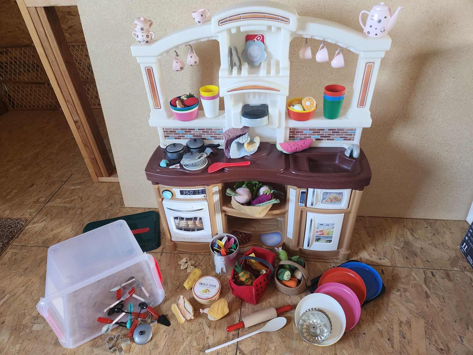 Kids Play Kitchen Set with Accessories