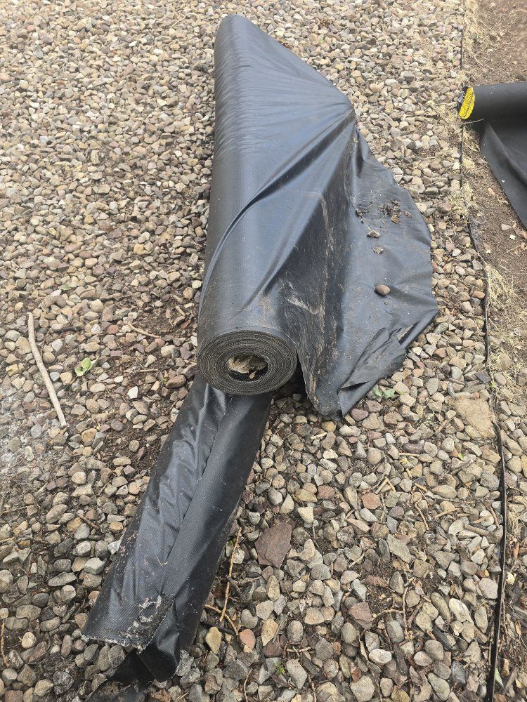 Commercial moisture barrier Two 6 foot rolls