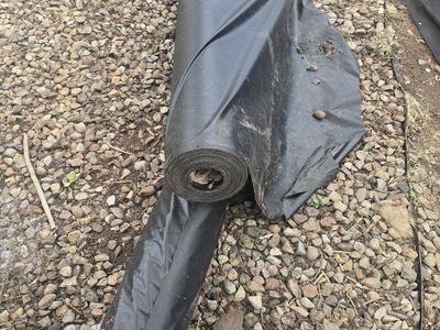 Commercial moisture barrier Two 6 foot rolls