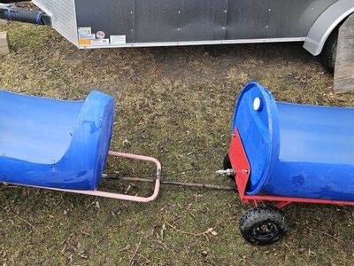 Pull behind trailer train