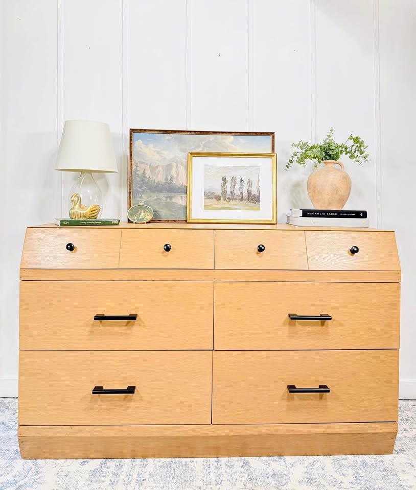 Modern Boho Chic 6 Drawer Dresser | Boho 6 Drawer Chest | Modern Dresser #1