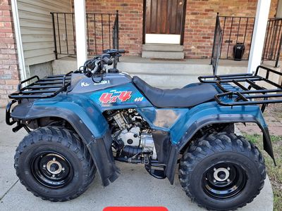 1996 kawasaki bayou 400 4x4 liquid cooled