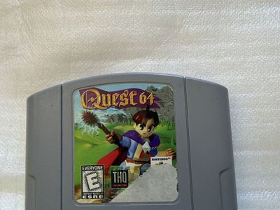 Quest 64 Nintendo 64 (N64) Video Game Cartridge - Classic RPG Adventure, Cartridge Only