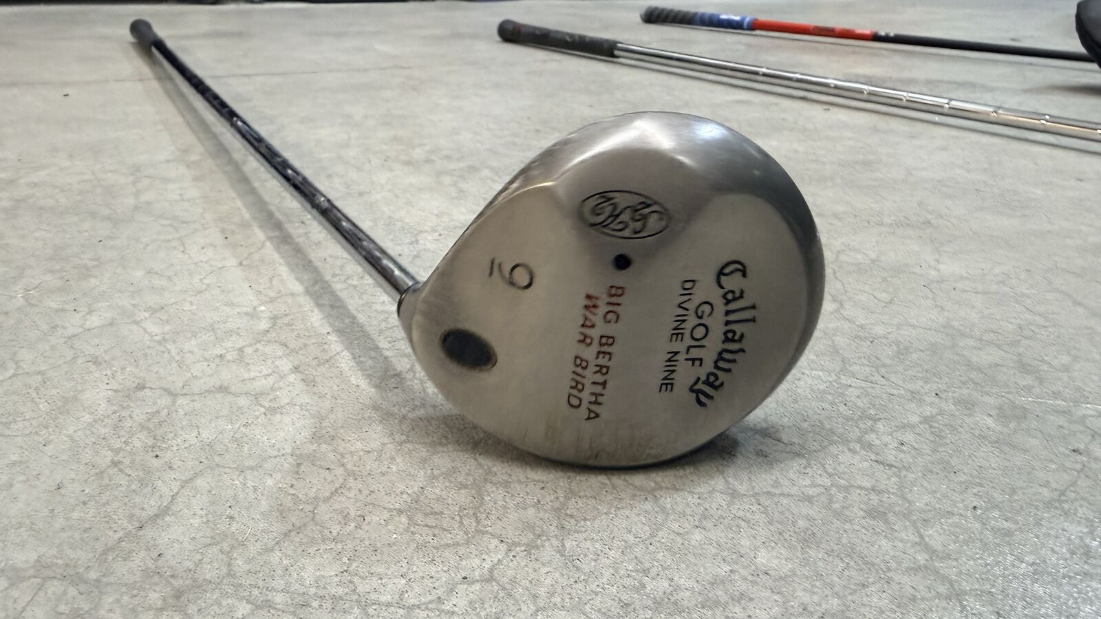 Callaway Devine 9 big bertha war bird /  Devine nine driver wood