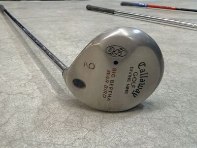 Callaway Devine 9 big bertha war bird / Devine nine driver wood