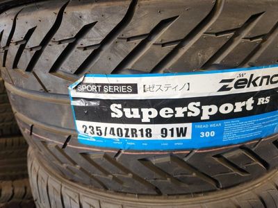 235/40r18 zeknova super sport