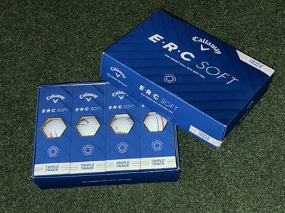 Callaway E R C Soft Golf Balls - 1 Dozen (12 Count) - Triple Track - New in Box